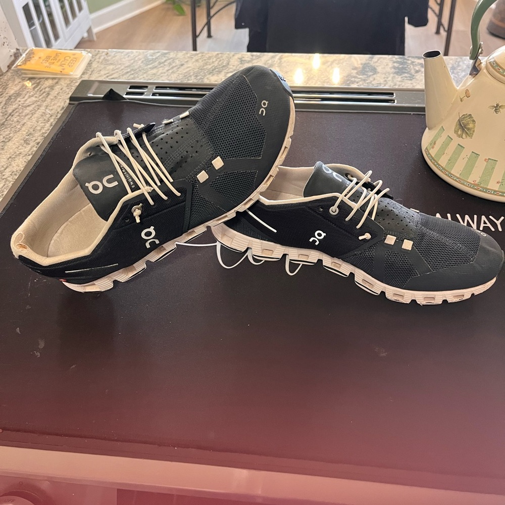 Mens Navy Blue Casual Sneakers